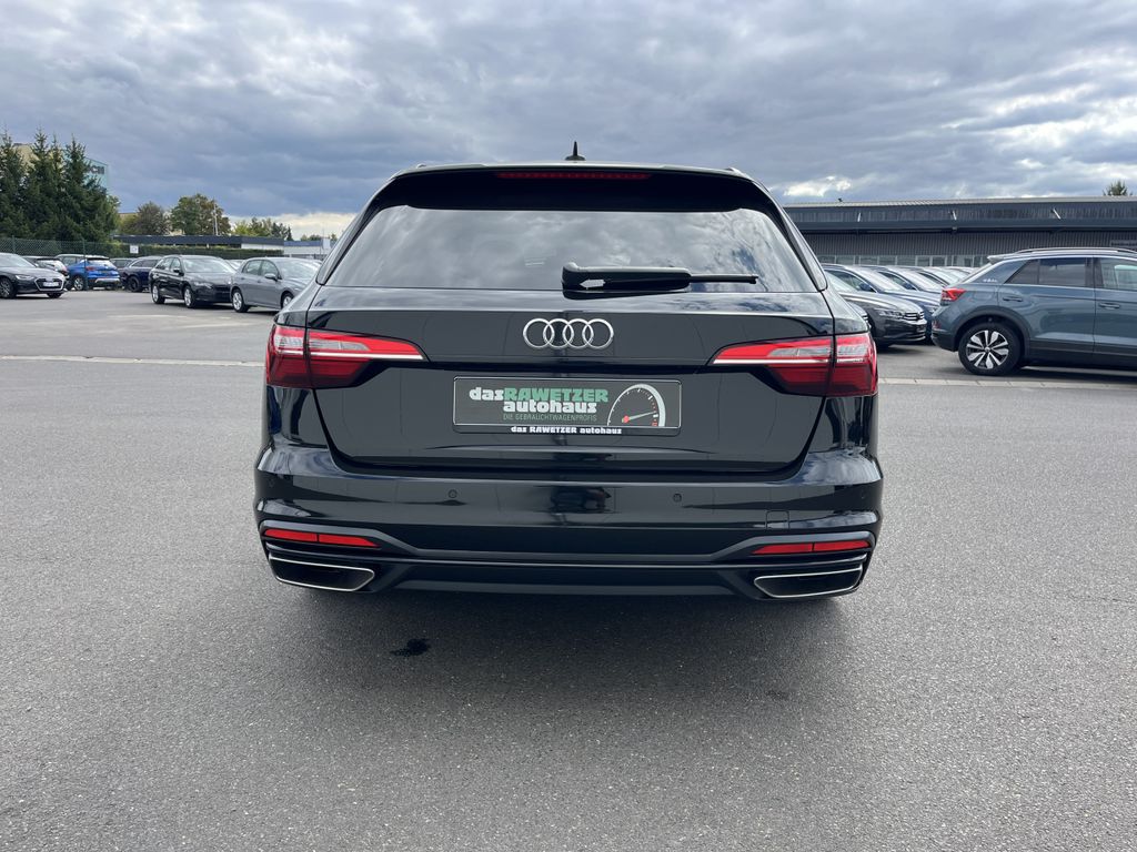 Audi A4 2023 г. Чёрный, пробег 46314 км