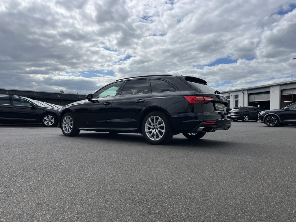 Audi A4 2023 г. Чёрный, пробег 46314 км