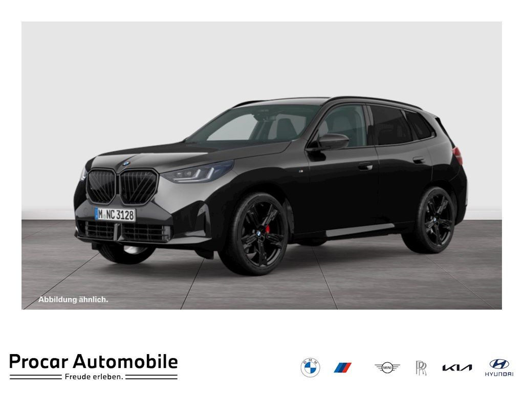 BMW X3 2025 г. Чёрный, пробег 9465 км
