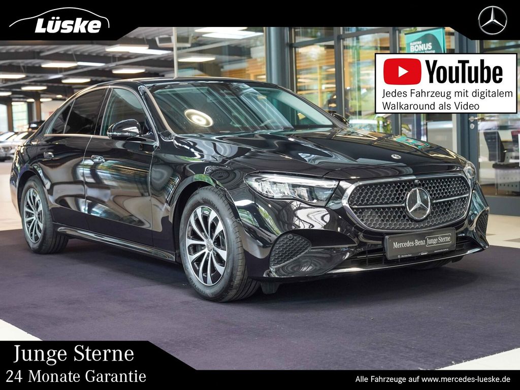 Mercedes-Benz E 220 2025 г. Чёрный, пробег 20515 км