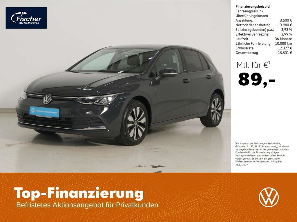 Volkswagen Golf 2024 г. Серый, пробег 23438 км