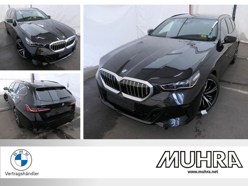 BMW 520 2025 г. Чёрный, пробег 25400 км