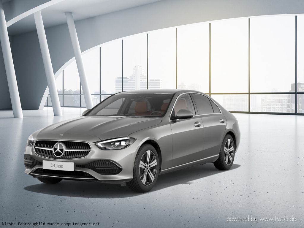 Mercedes-Benz C 200 2022 г. Серебристый, пробег 40552 км