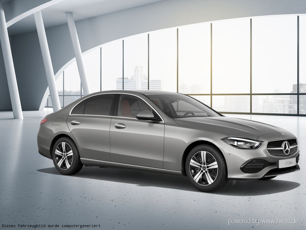 Mercedes-Benz C 200 2022 г. Серебристый, пробег 40552 км