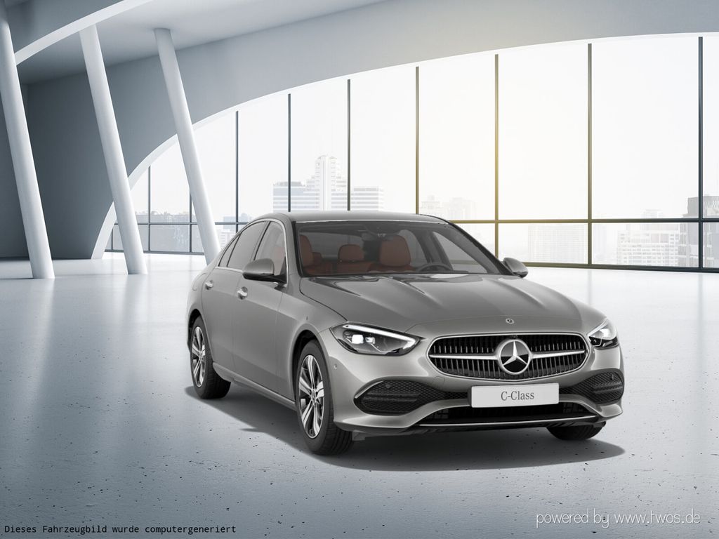Mercedes-Benz C 200 2022 г. Серебристый, пробег 40552 км
