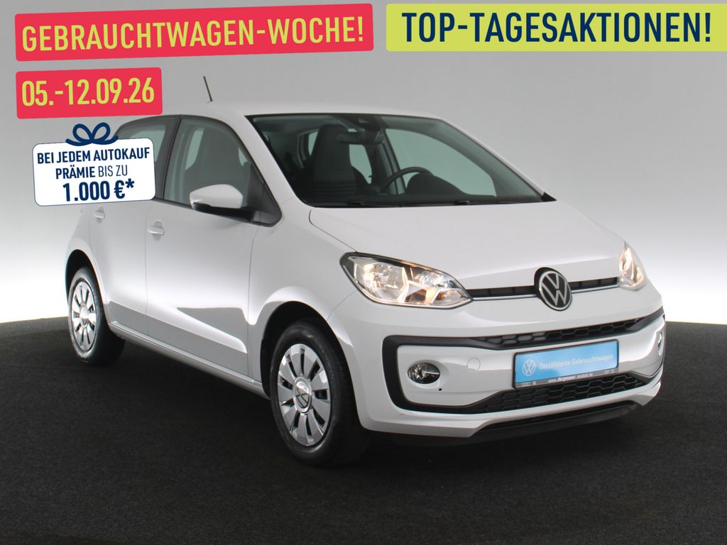 Volkswagen up! 2022 г. Белый, пробег 26373 км