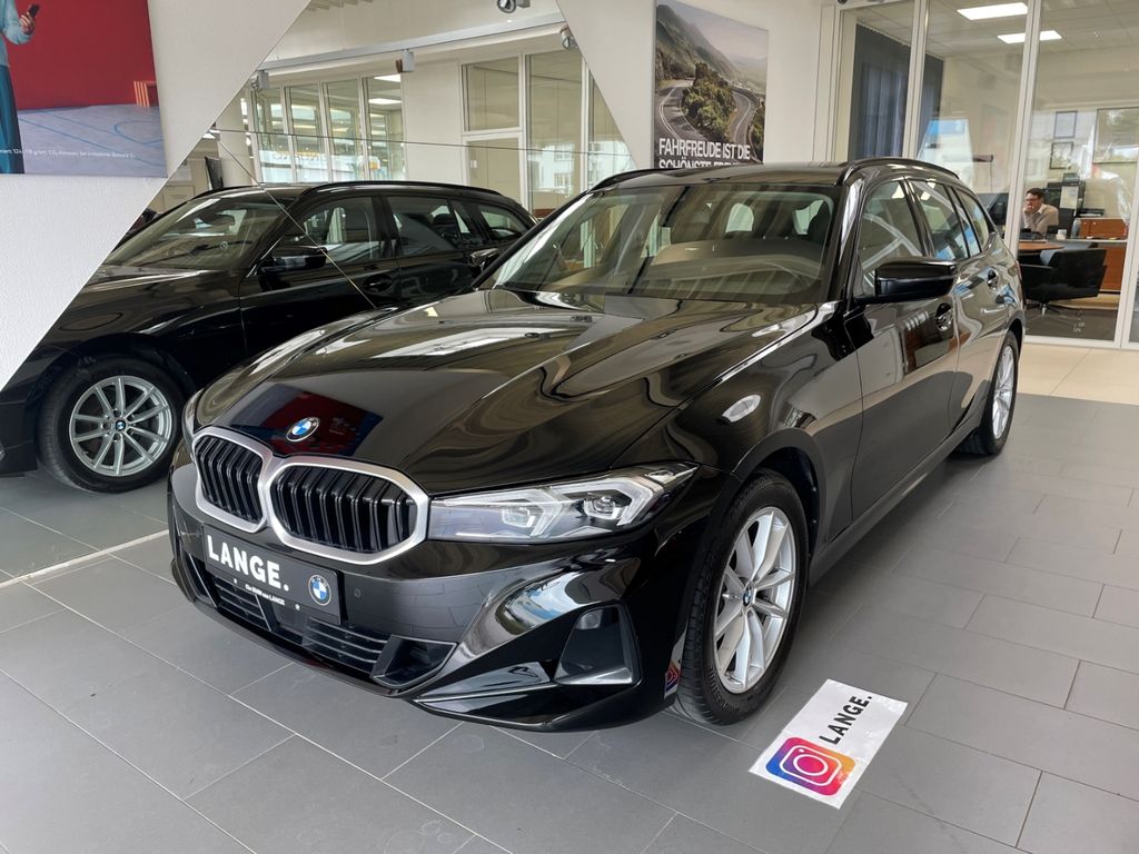 BMW 320 2023 г. Чёрный, пробег 46946 км