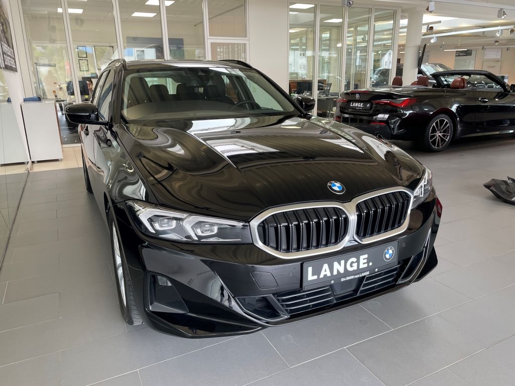 BMW 320 2023 г. Чёрный, пробег 46946 км