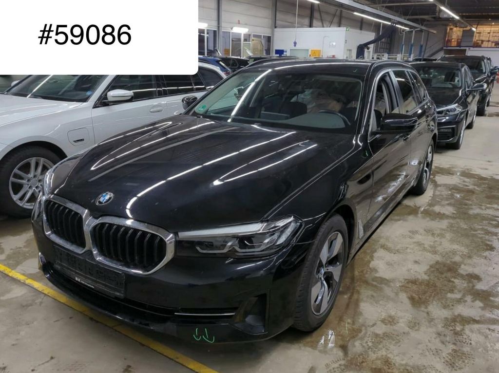 BMW 520 2021 г. Чёрный, пробег 49000 км