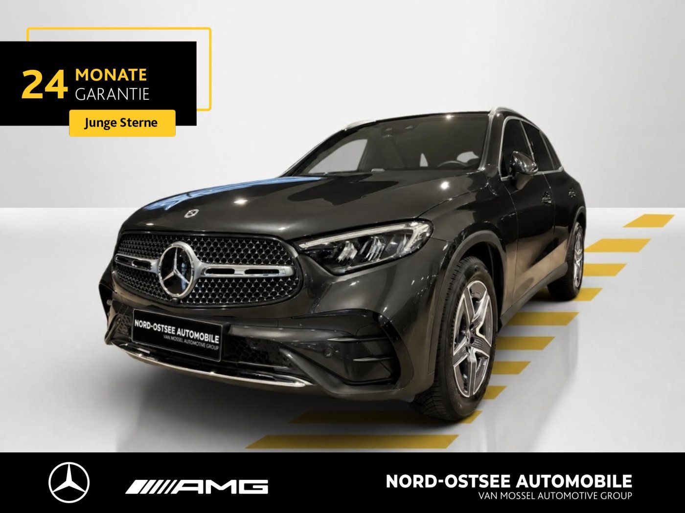Mercedes-Benz GLC 300 2025 г. Серый, пробег 7694 км