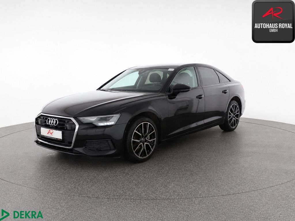 Audi A6 2022 г. Чёрный, пробег 51555 км