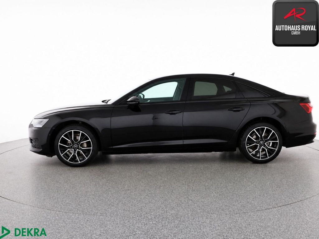 Audi A6 2022 г. Чёрный, пробег 51555 км