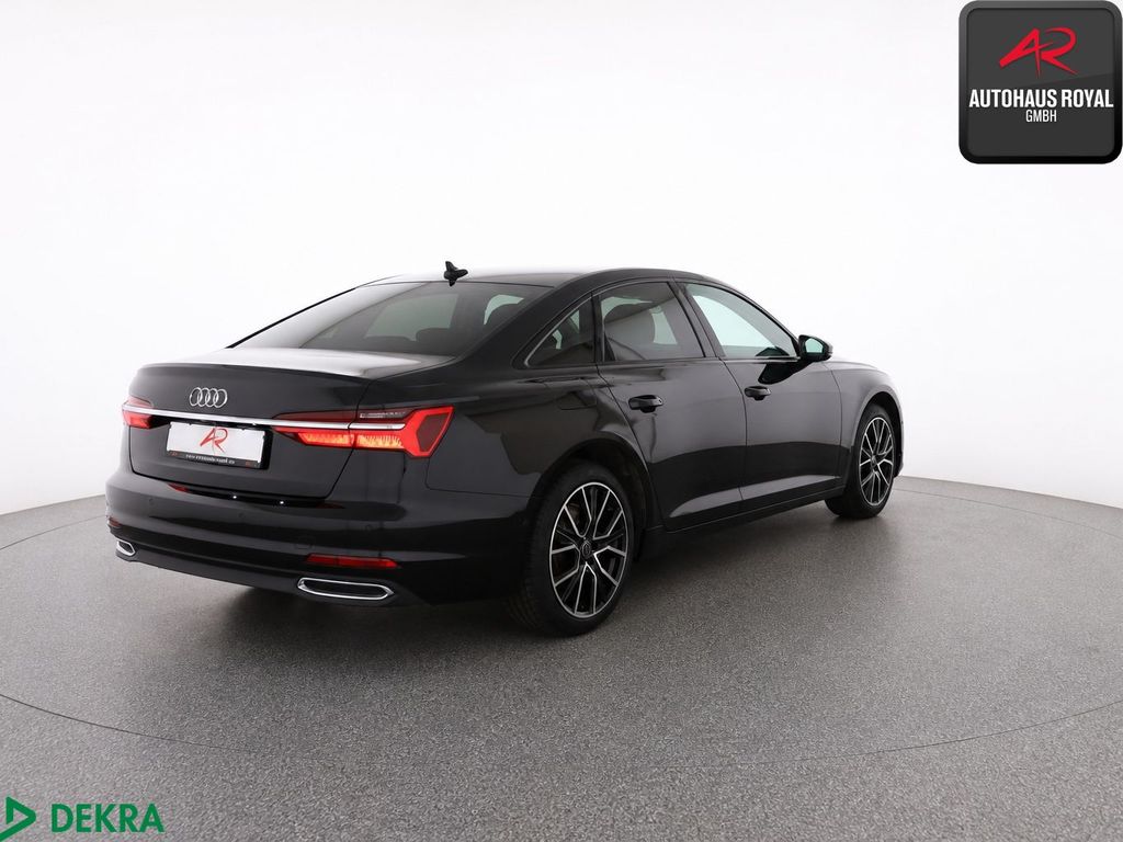 Audi A6 2022 г. Чёрный, пробег 51555 км