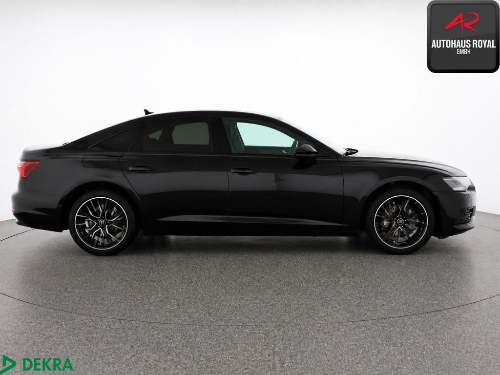Audi A6 2022 г. Чёрный, пробег 51555 км