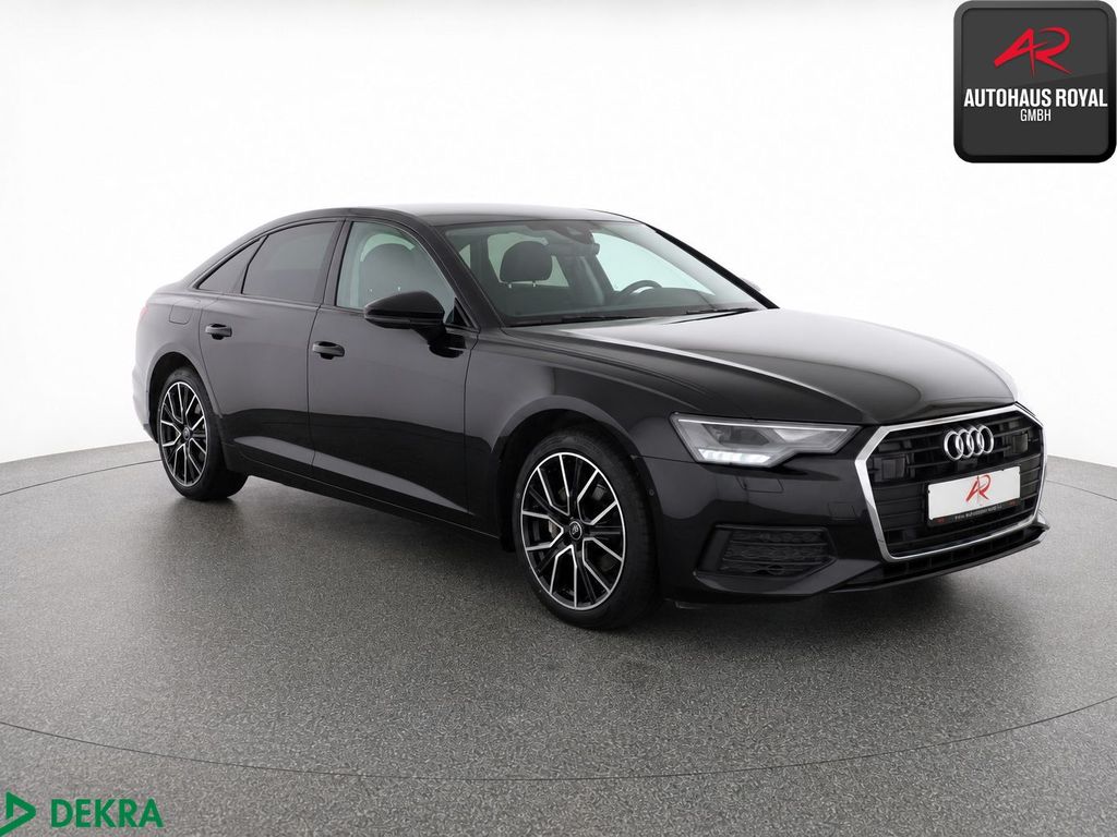 Audi A6 2022 г. Чёрный, пробег 51555 км