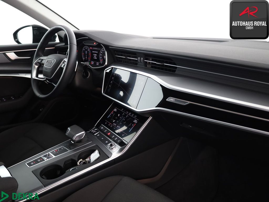 Audi A6 2022 г. Чёрный, пробег 51555 км