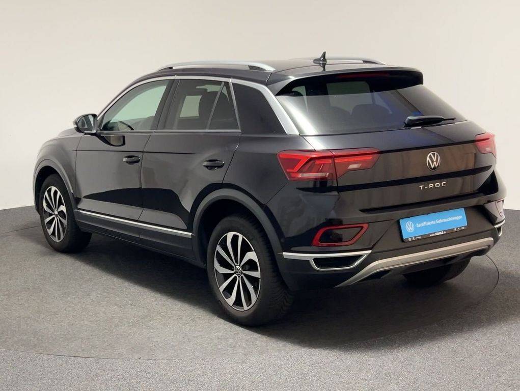 Volkswagen T-Roc 2022 г. Чёрный, пробег 28660 км