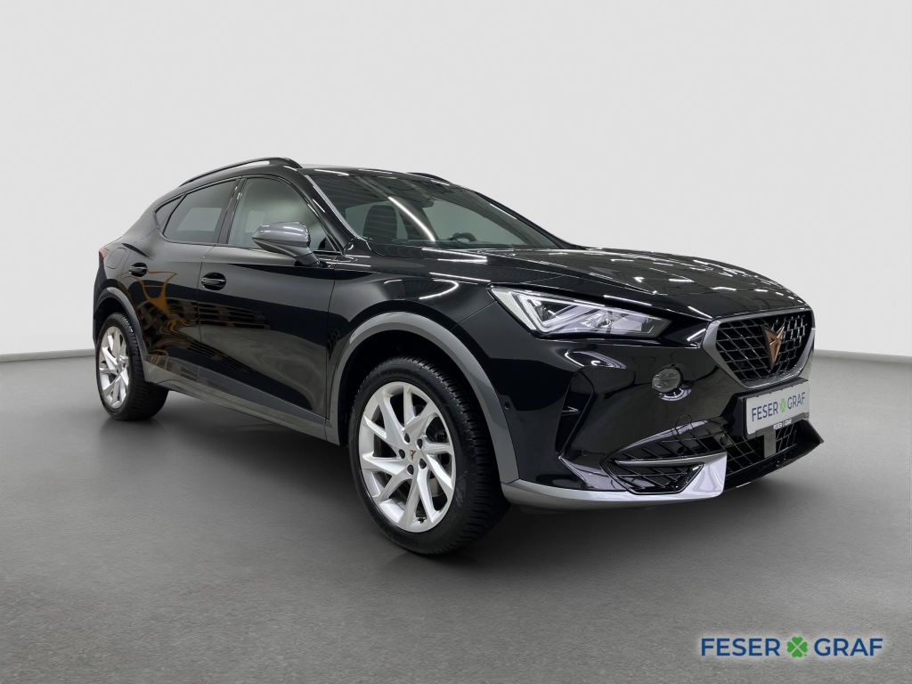 Cupra Formentor 2021 г. Чёрный, пробег 57500 км
