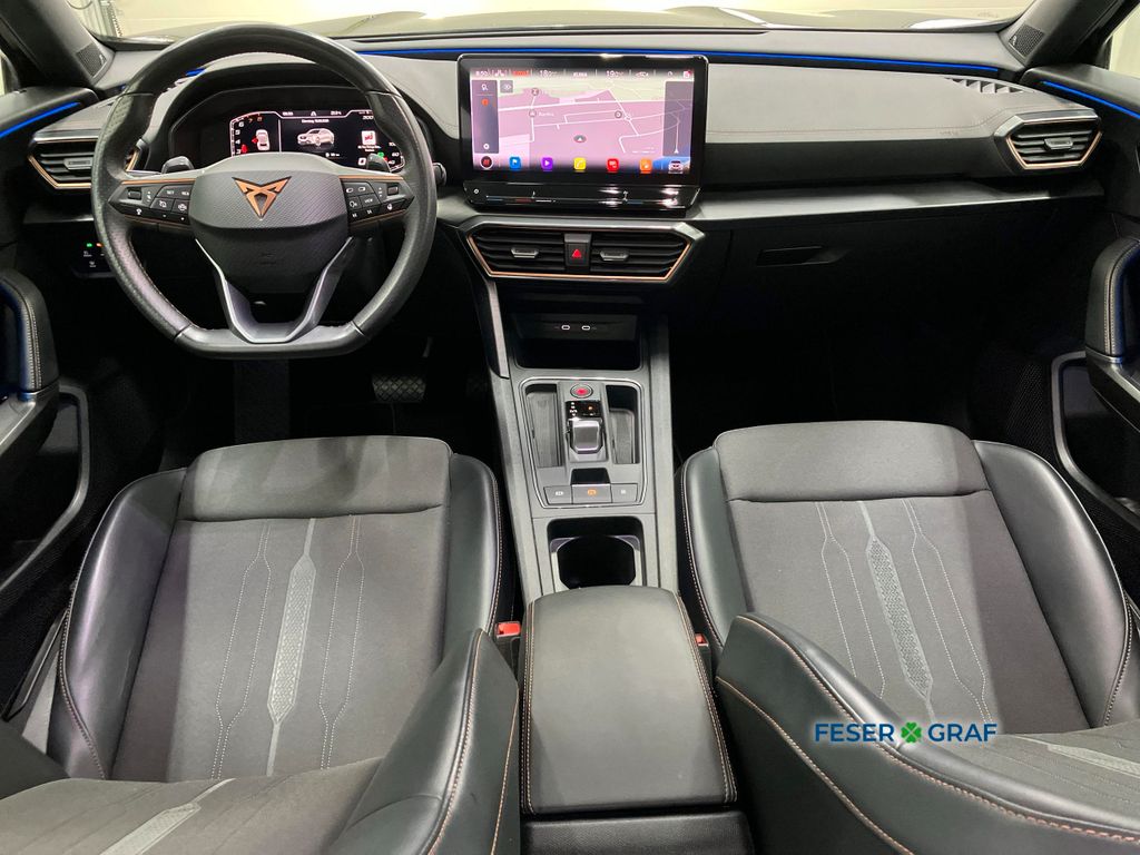 Cupra Formentor 2021 г. Чёрный, пробег 57500 км