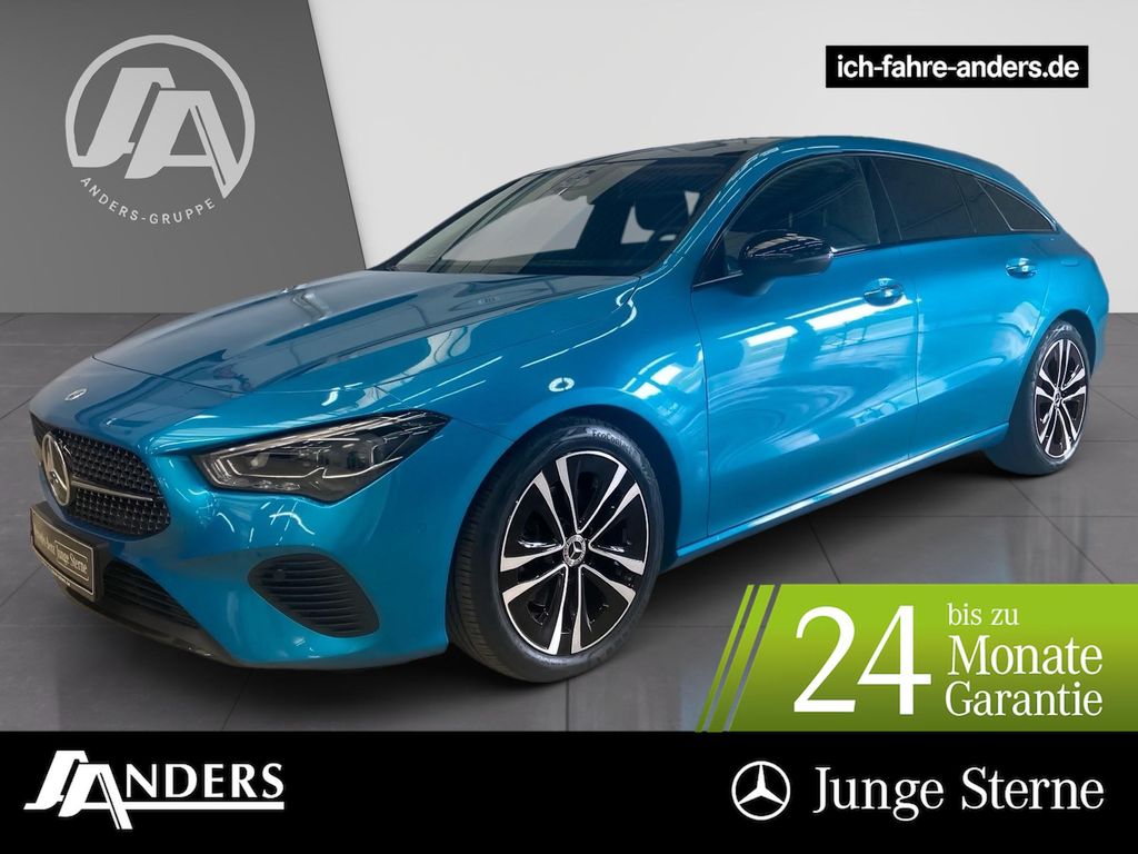 Mercedes-Benz CLA 200 2024 г. Синий, пробег 47081 км