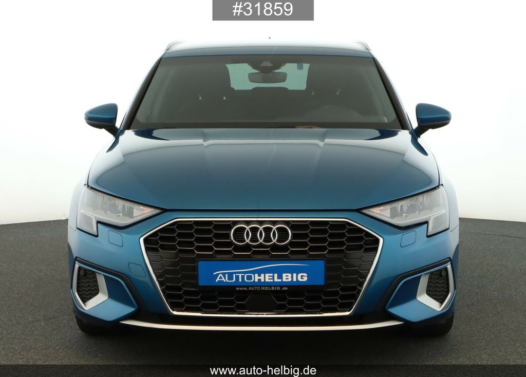 Audi A3 2023 г. Синий, пробег 53700 км