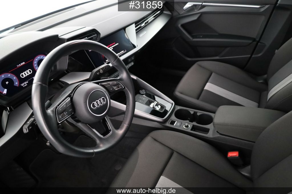 Audi A3 2023 г. Синий, пробег 53700 км