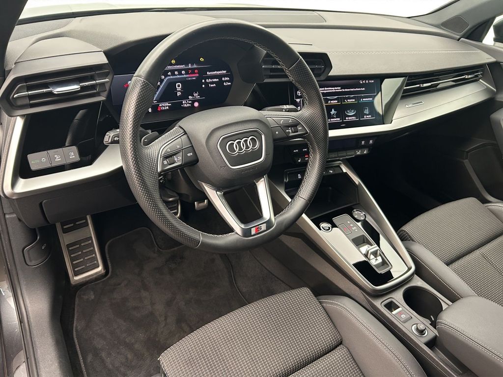 Audi A3 2022 г. Серый, пробег 47635 км