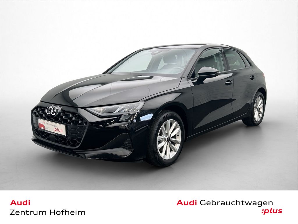 Audi A3 2024 г. Чёрный, пробег 33055 км