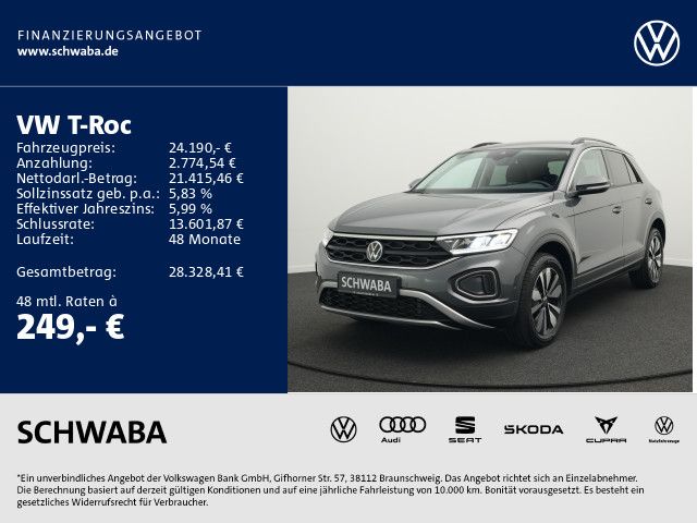 Volkswagen T-Roc 2023 г. Серый, пробег 39300 км