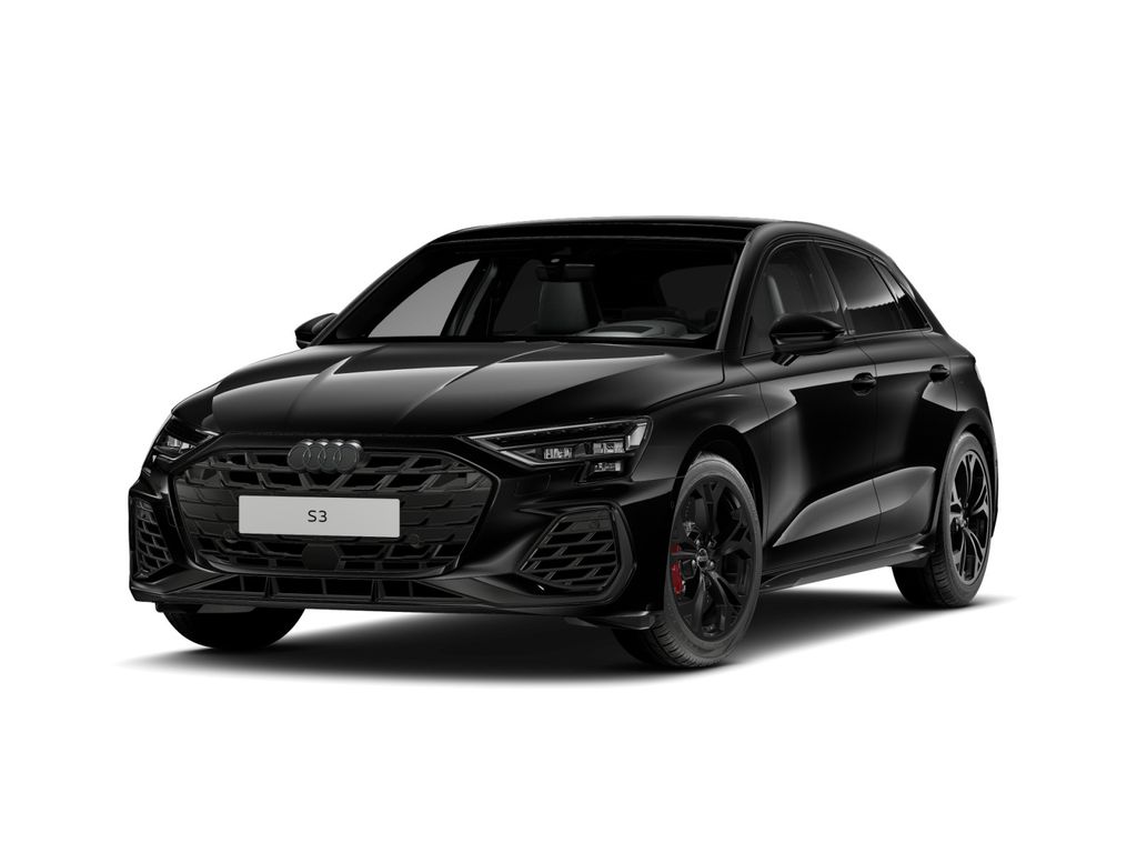 Audi S3 2025 г. Чёрный, пробег 36550 км