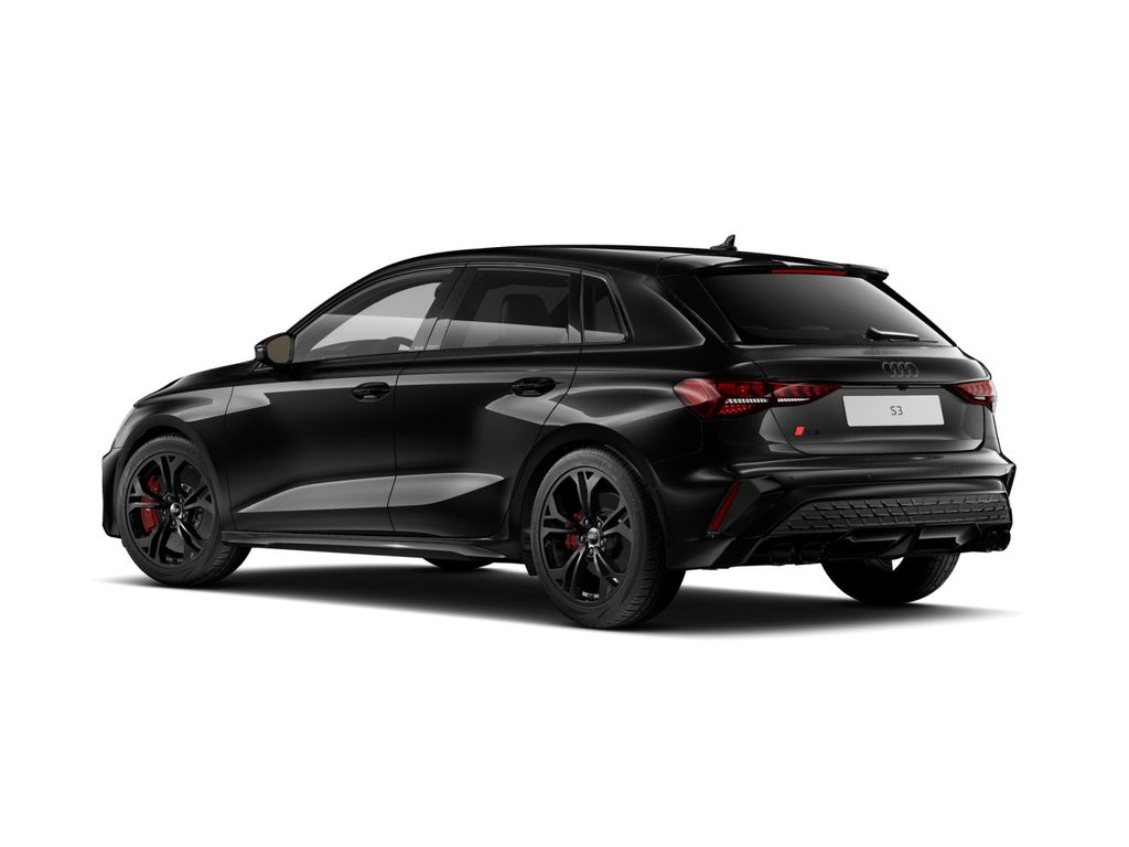 Audi S3 2025 г. Чёрный, пробег 36550 км