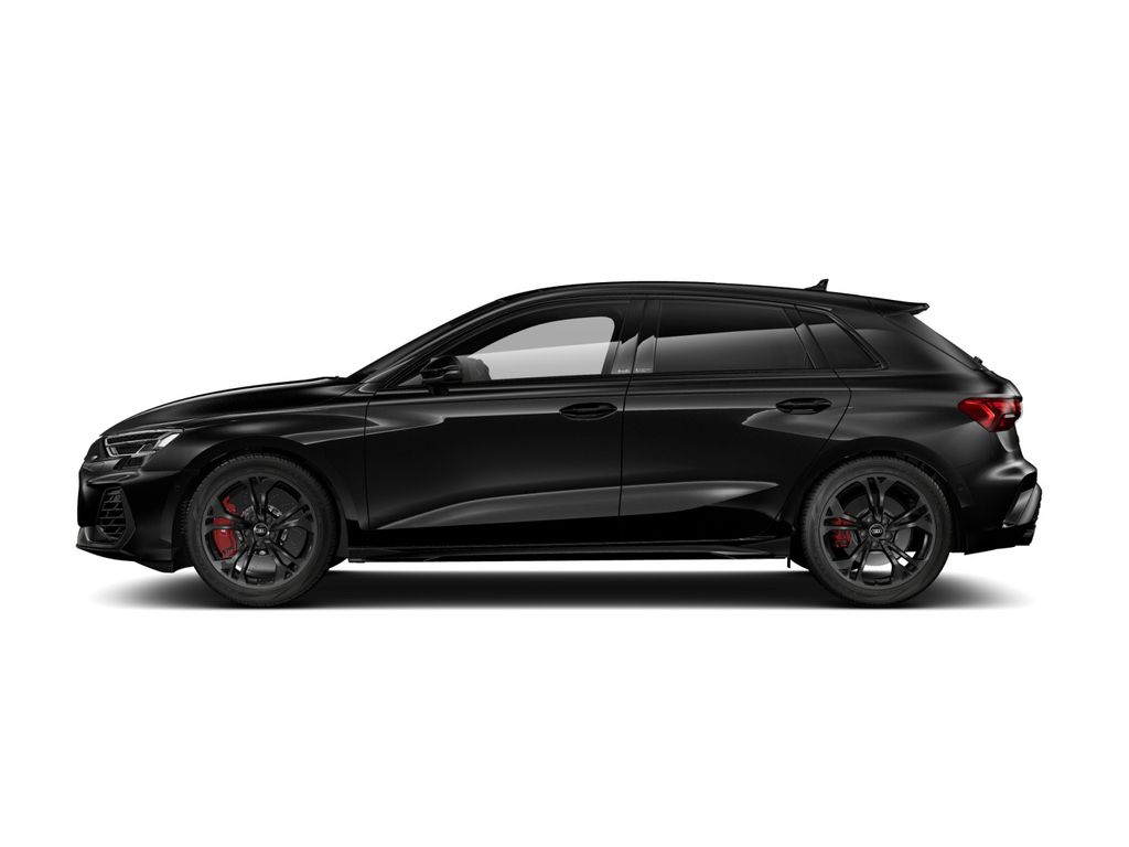 Audi S3 2025 г. Чёрный, пробег 36550 км
