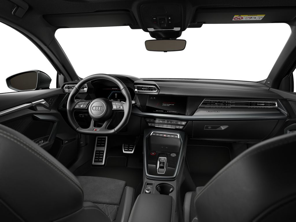 Audi S3 2025 г. Чёрный, пробег 36550 км