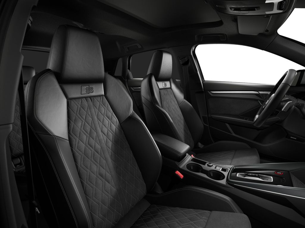 Audi S3 2025 г. Чёрный, пробег 36550 км