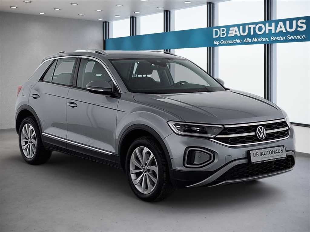 Volkswagen T-Roc 2023 г. Серебристый, пробег 39008 км