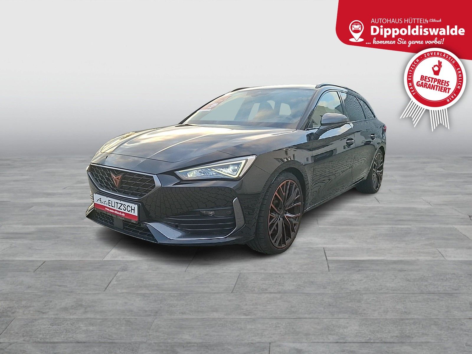 Cupra Leon 2022 г. Чёрный, пробег 42000 км