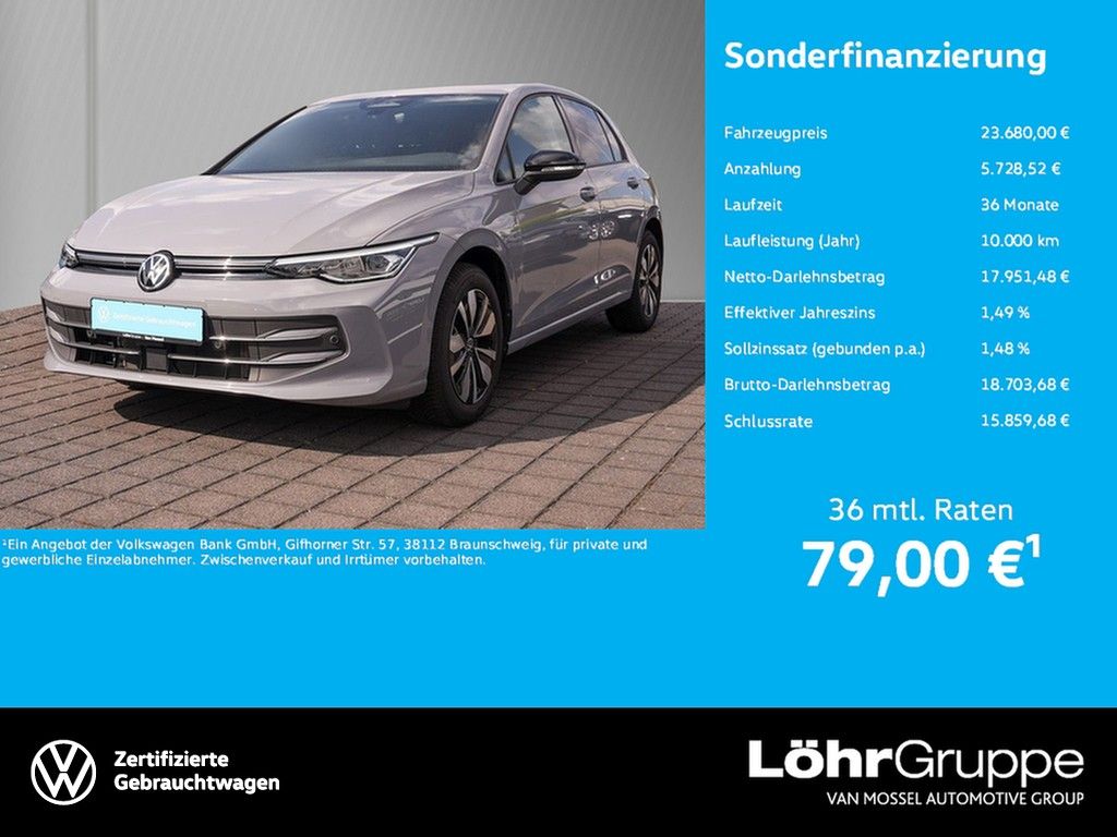 Volkswagen Golf 2025 г. Серый, пробег 17923 км