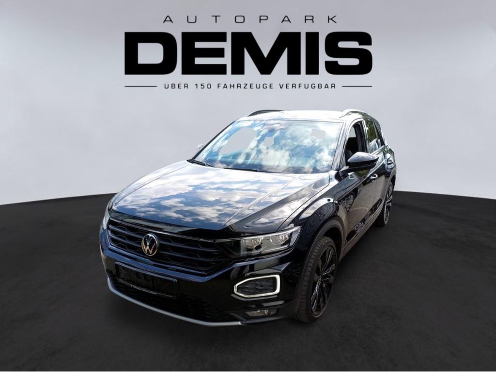 Volkswagen T-Roc 2022 г. Чёрный, пробег 35319 км