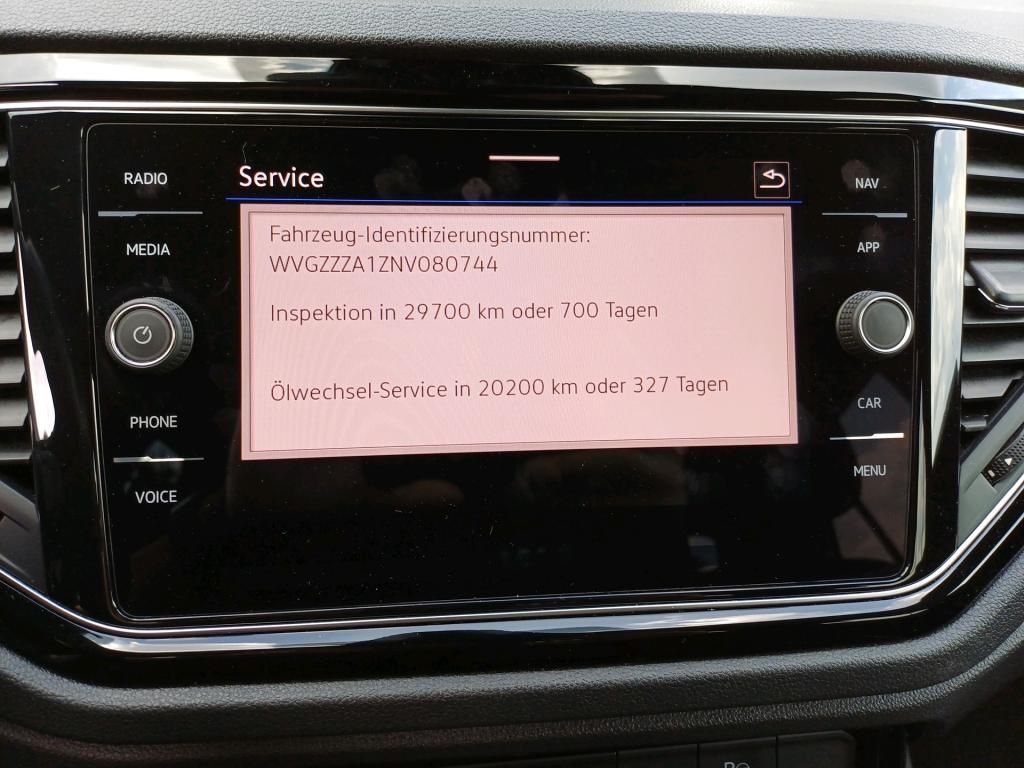 Volkswagen T-Roc 2022 г. Чёрный, пробег 35319 км