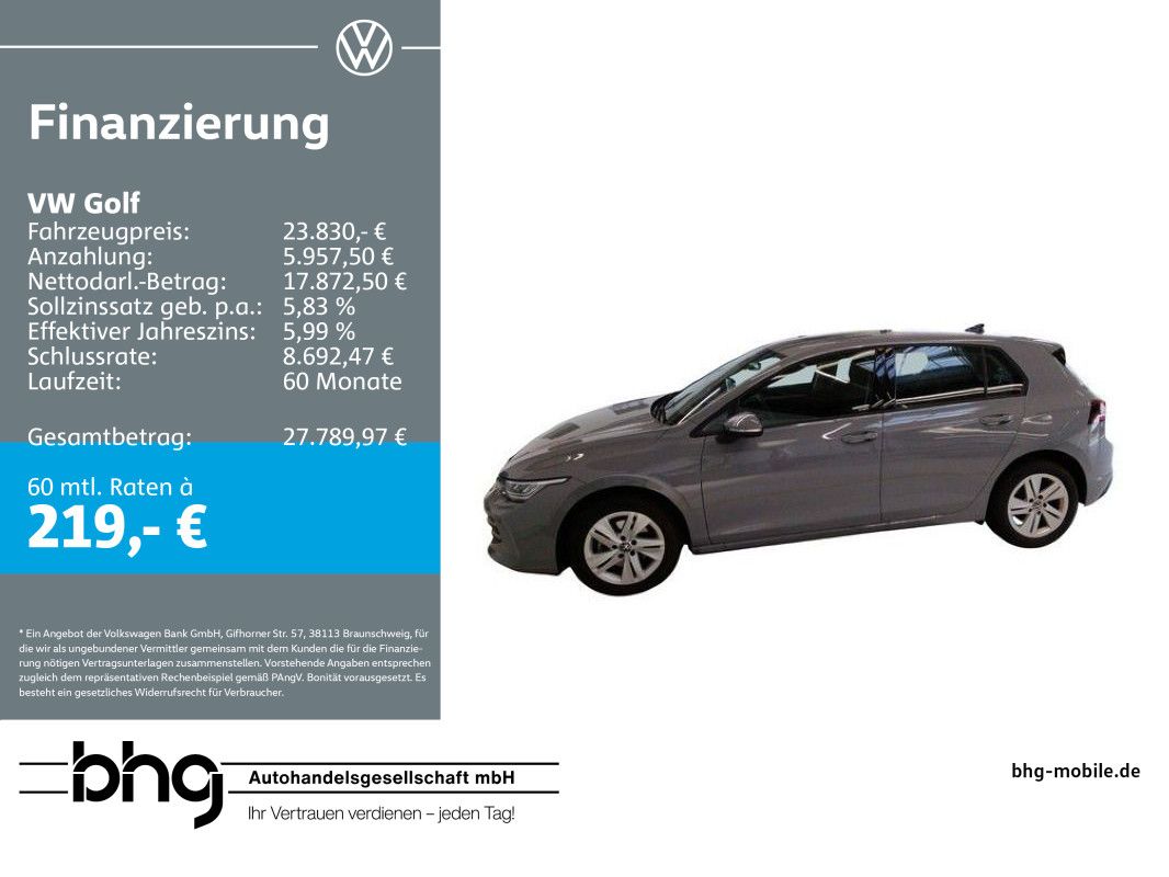 Volkswagen Golf 2026 г. Серый, пробег 17897 км