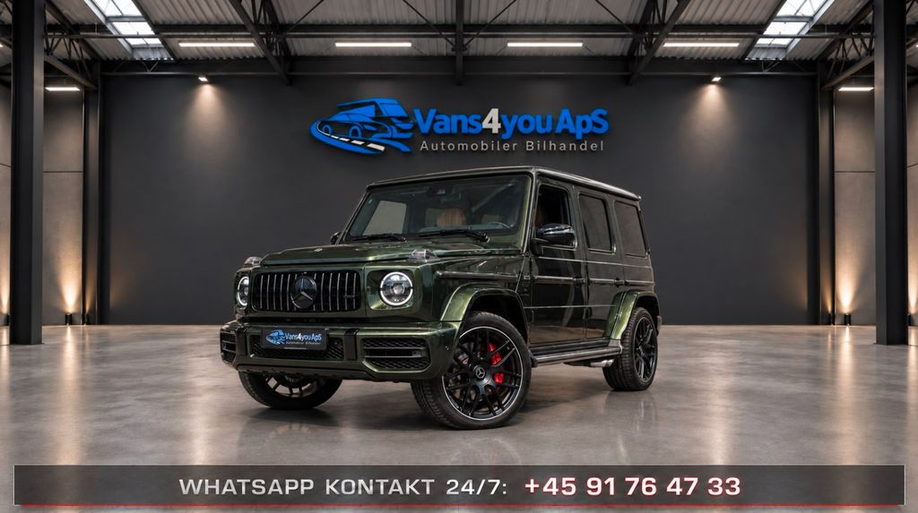 Mercedes-Benz G 63 AMG 2024 г. Зелёный, пробег 39200 км