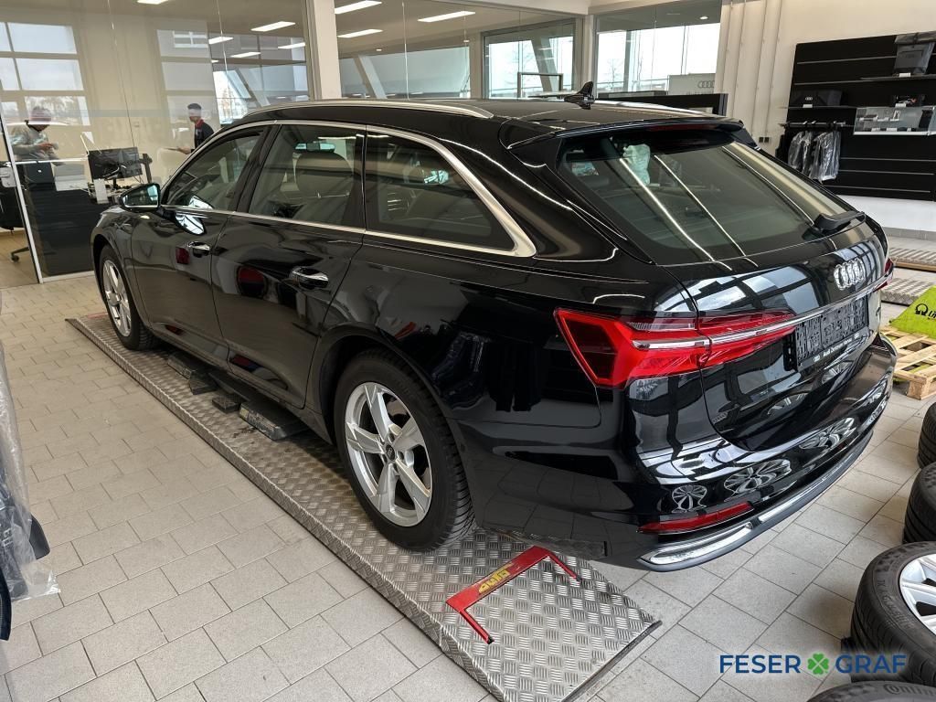 Audi A6 2023 г. Чёрный, пробег 47772 км