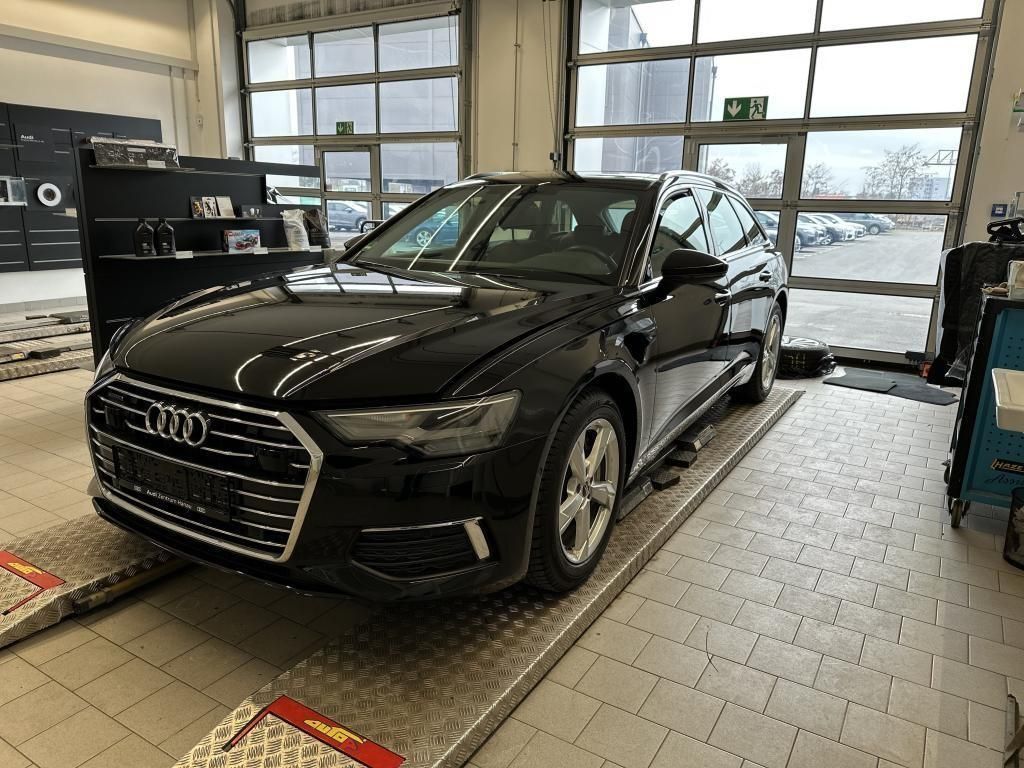 Audi A6 2023 г. Чёрный, пробег 47772 км