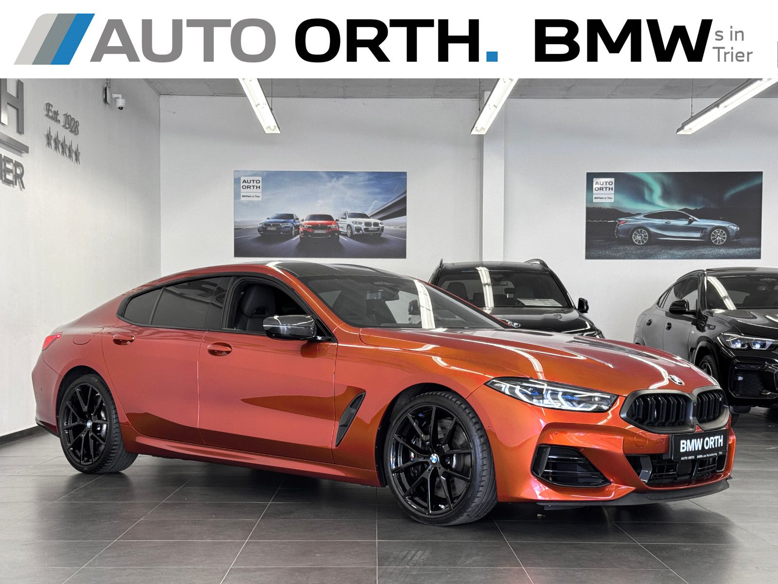 BMW M850 2023 г. Оранжевый, пробег 33500 км