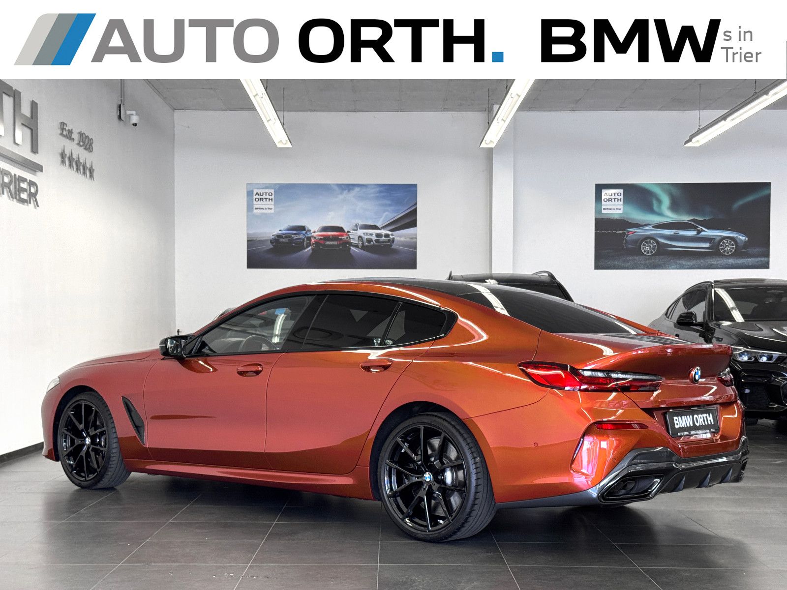 BMW M850 2023 г. Оранжевый, пробег 33500 км