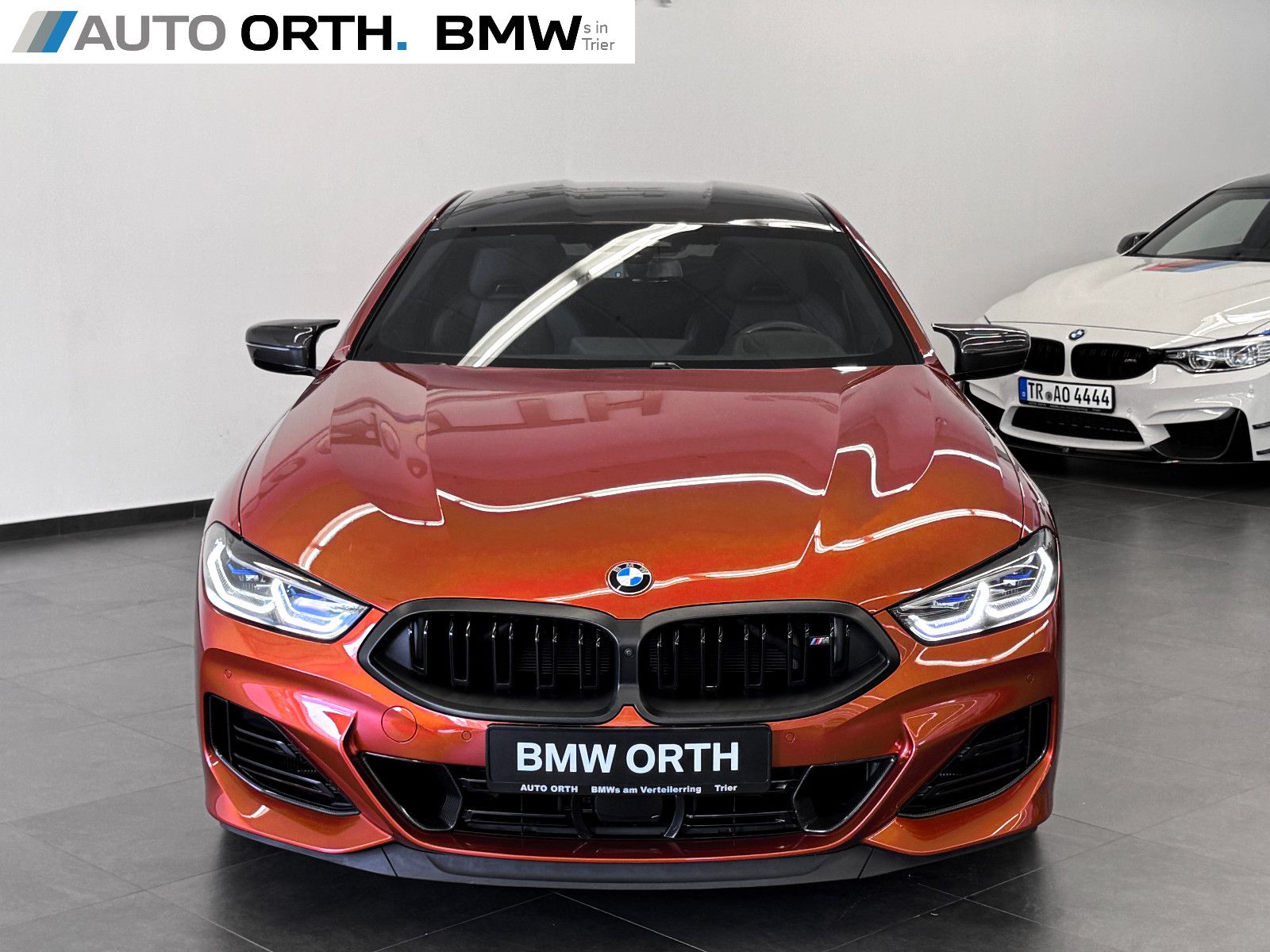 BMW M850 2023 г. Оранжевый, пробег 33500 км