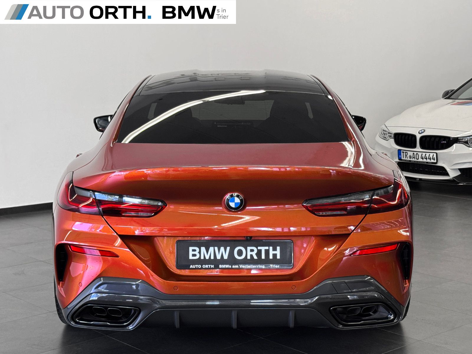 BMW M850 2023 г. Оранжевый, пробег 33500 км