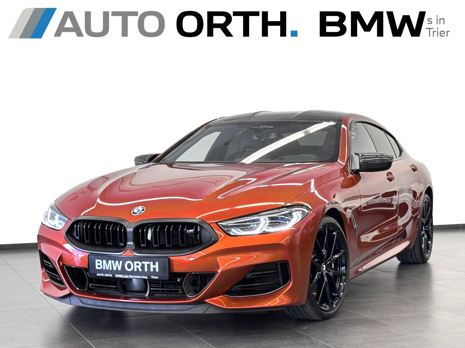 BMW M850 2023 г. Оранжевый, пробег 33500 км