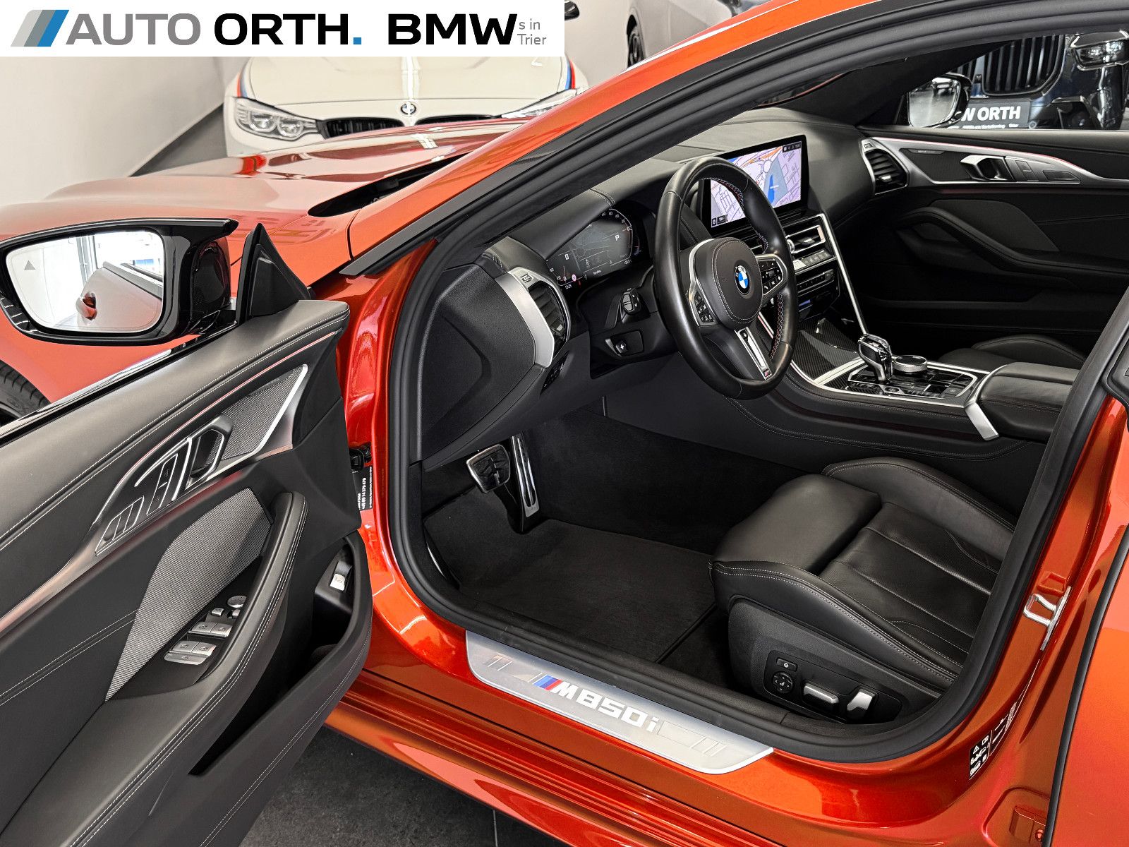 BMW M850 2023 г. Оранжевый, пробег 33500 км