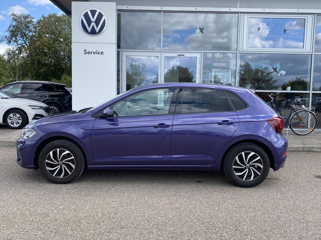 Volkswagen Polo 2022 г. Фиолетовый, пробег 28423 км
